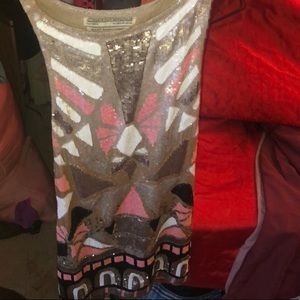 Sequined All Saints Dress